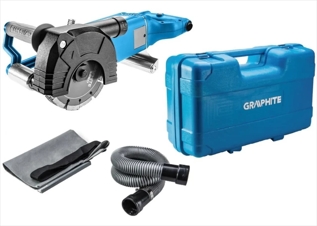 Bruzdownica GRAPHITE PRO: Rewolucja w Wycinaniu Bruzd Ściennych