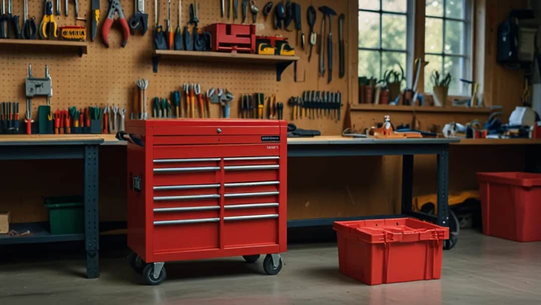 Skrzynia na kółkach: Mobilne przechowywanie narzędzi