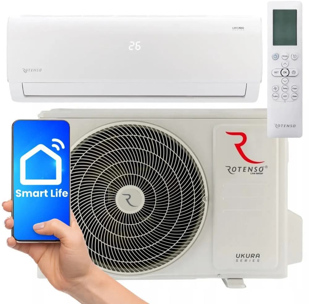 Aplikacja do klimatyzacji Rotenso: Funkcje i obsługa systemu