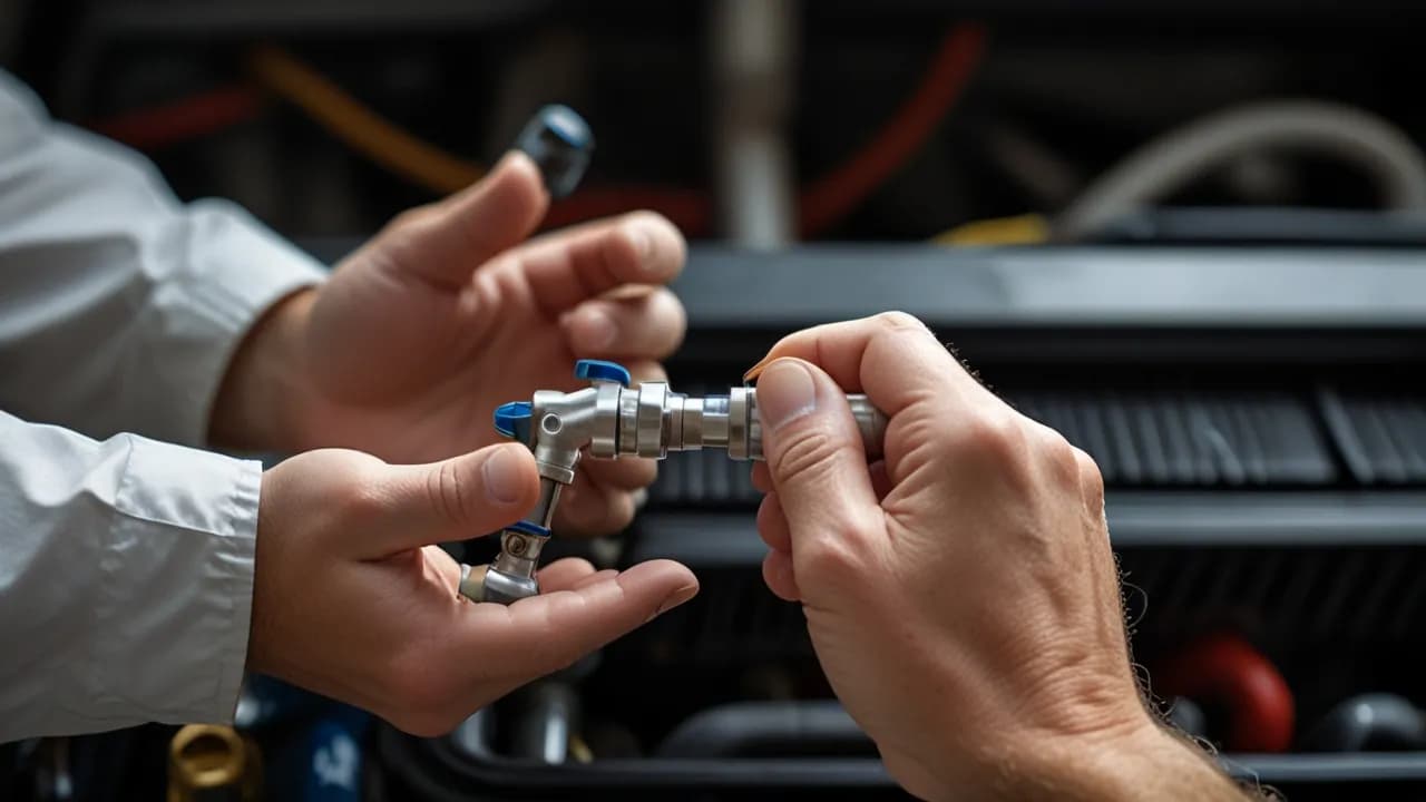 Zaworek klimatyzacji: Serwisowanie układu chłodniczego