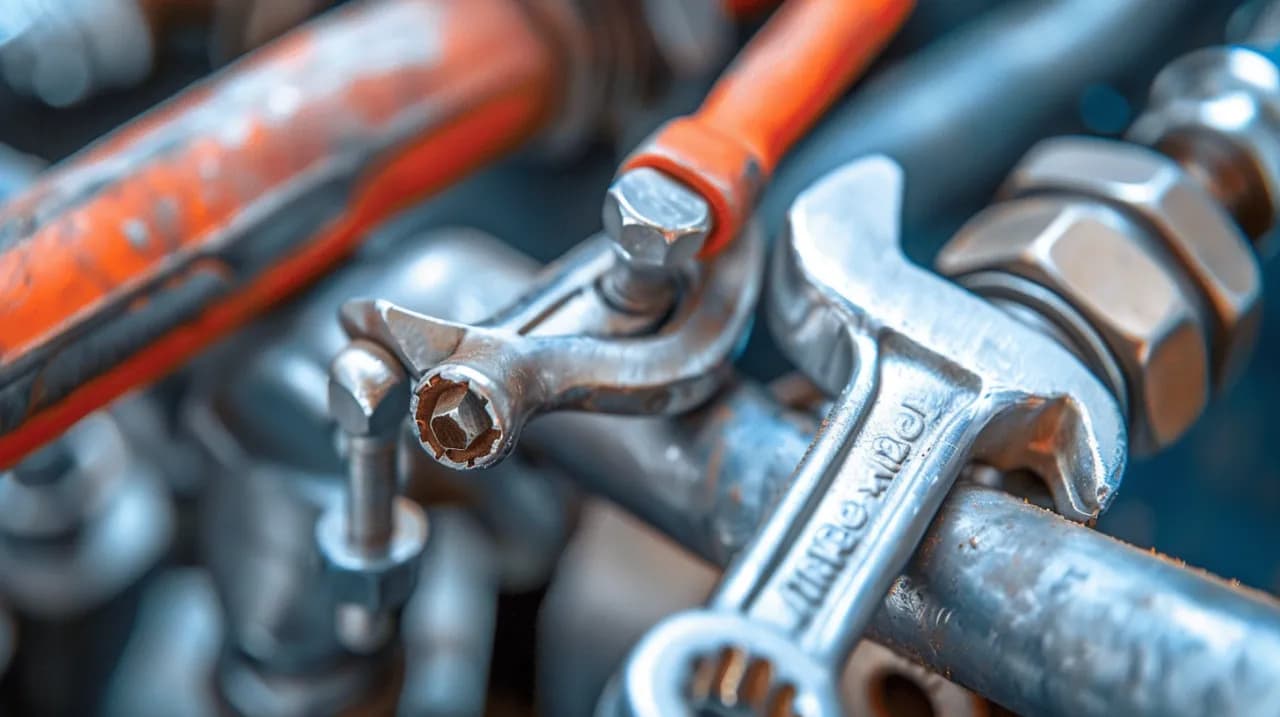 Klucz do śrubunków: Niezbędne narzędzie hydraulika