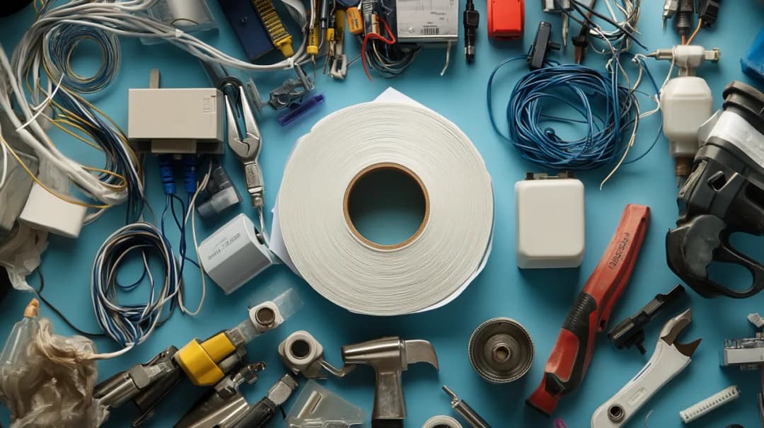 Taśma izolacyjna biała: Zastosowania w instalacjach domowych