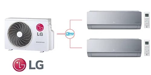 Klimatyzacja 2 Jednostki: Skuteczne Chłodzenie Wielu Pomieszczeń