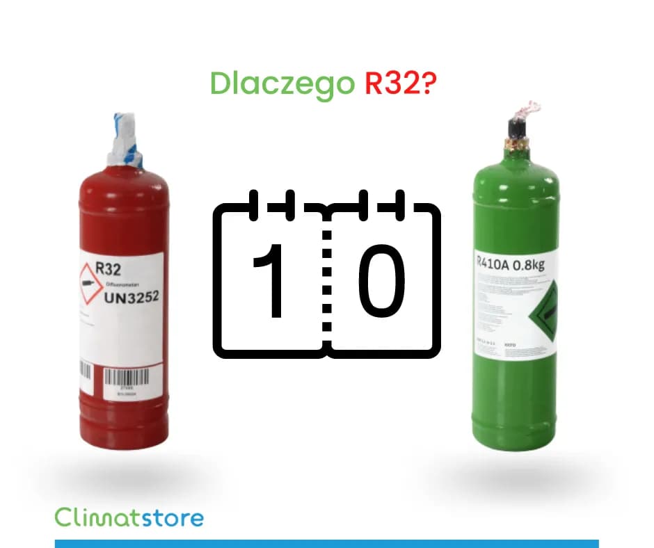 Czynnik R32: Wszystko o nowoczesnym chłodziwie w klimatyzacji