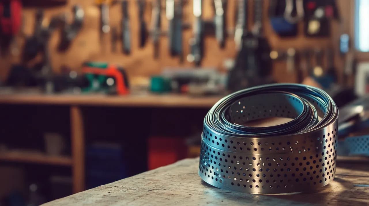 Taśma perforowana: Uniwersalne mocowanie przewodów