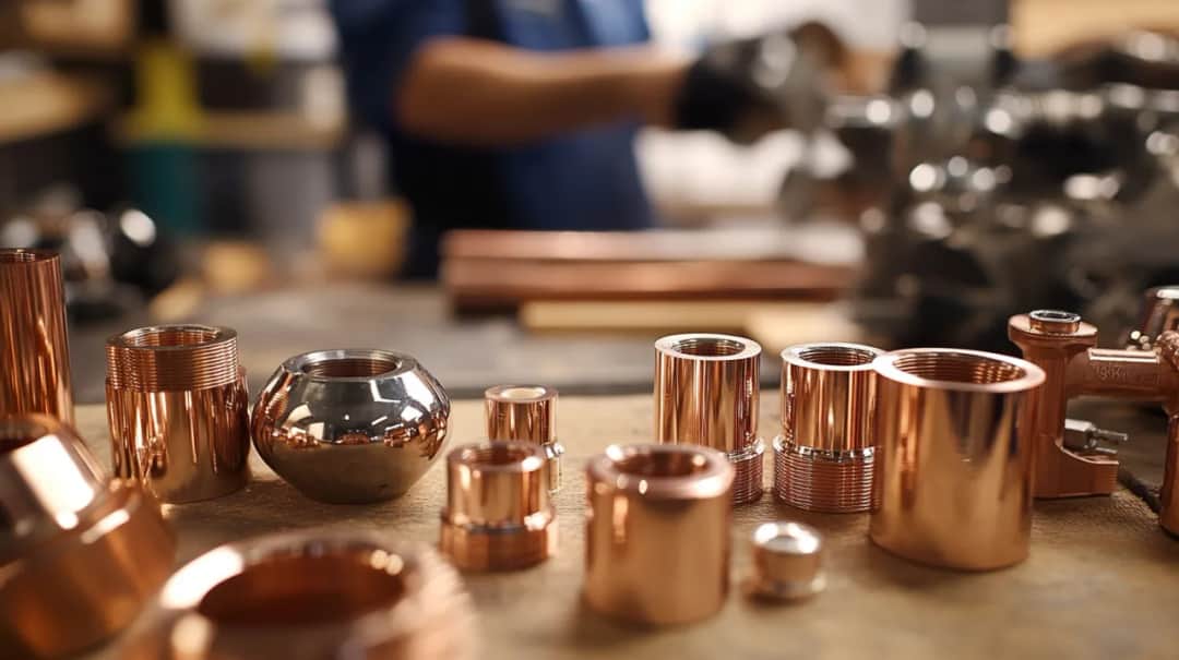 Złączki miedziane: Trwałe połączenia w instalacjach rurowych